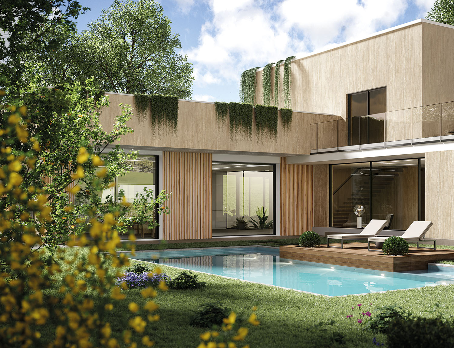 Travertino Romano Textured 1 2 Slab RS3